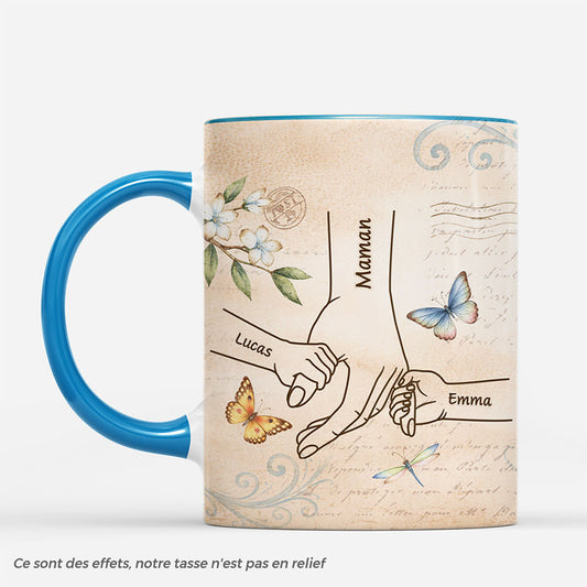 7812MFR1 mug personnalise avec enfant tenir la main de maman papa 7812m3vwa_2