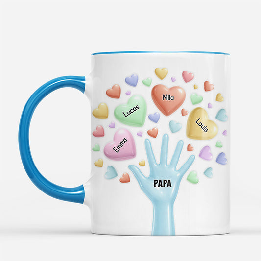 7871MFR1 effet dimpression 3d mug personnalise famille les coeurs de maman papa 7871mtvwa_1