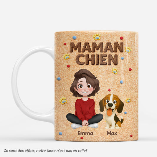 7878MFR1 effet dimpression 3d mug personnalise chien maman chien avec patte 7878mtpzc_83a202f2 7720 4107 9db6 0f9daaeadcb7