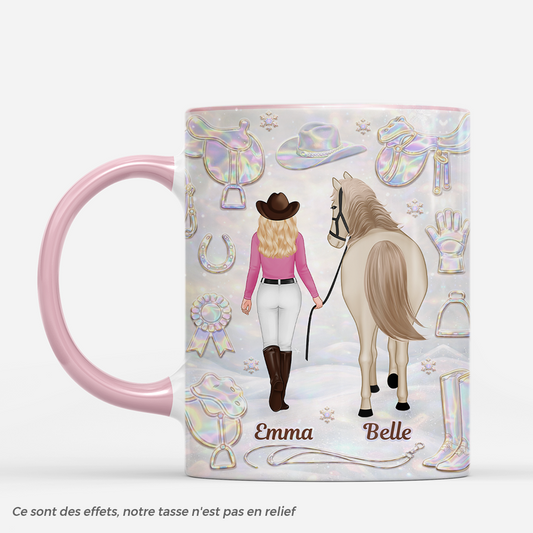 7954MFR1 effet dimpression 3d mug personnalise cheval pour femmehomme un amour unique 7954m8fcu