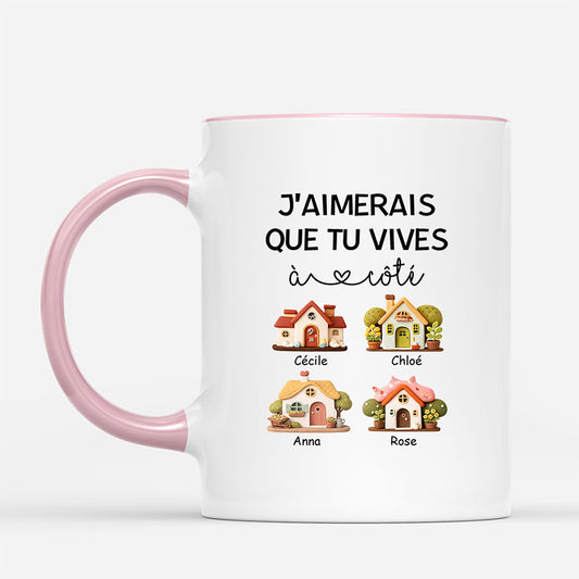 8034MFR2 mug personnalise meilleure amie que tu vives a cote 8034m8v5f