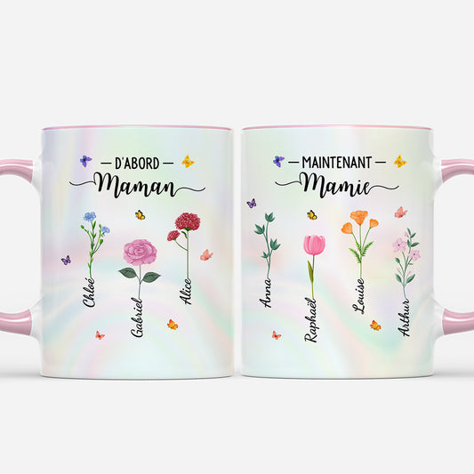 8048MFR1 mug personnalise mamie dabord maman maintenant mamie 8048m8pna