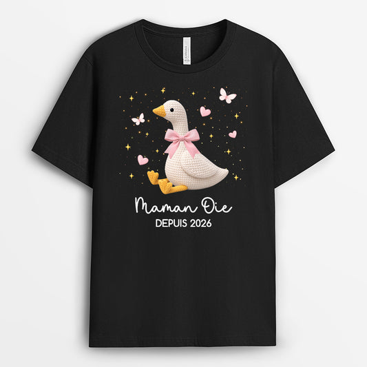 8232AFR1 t shirt personnalise maman mamie maman oie 8232aap5a