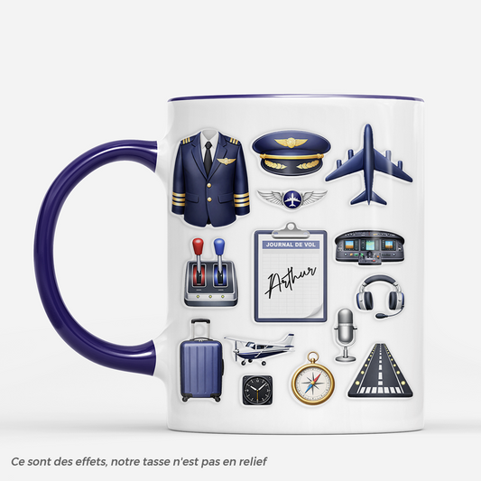 8285MFR1 effet dimpression 3d mug personnalise homme cadeau pilote avion_ 8285mcfnb_2