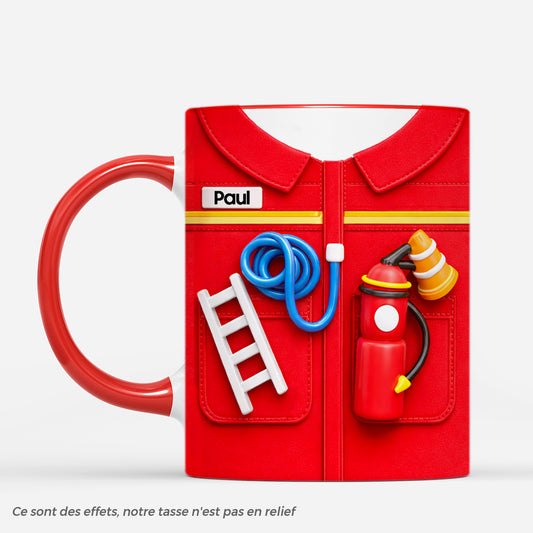 8294MFR1 effet dimpression 3d mug personnalise homme cadeau pompier original_ 8294mcpcb