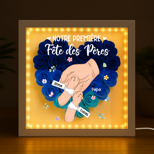 8308OFR2 boite a fleurs_ personnalisee cadeau maman papa notre premiere fete des meres 8308otewa