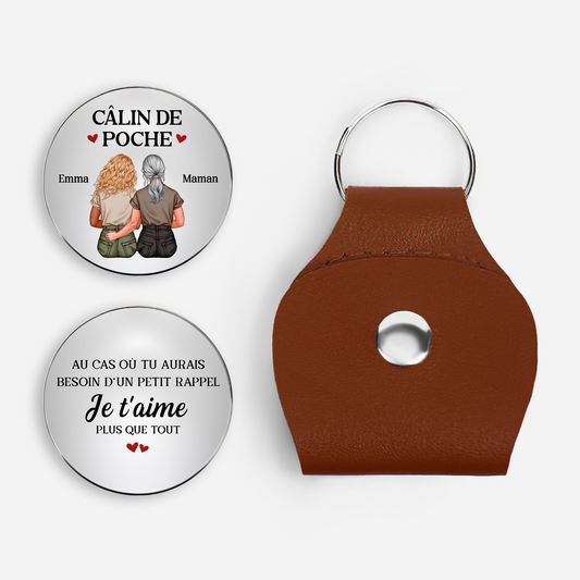 8348AFR1 calin de poche personnalise petit rappel damour de maman mamie 8348aj8kca