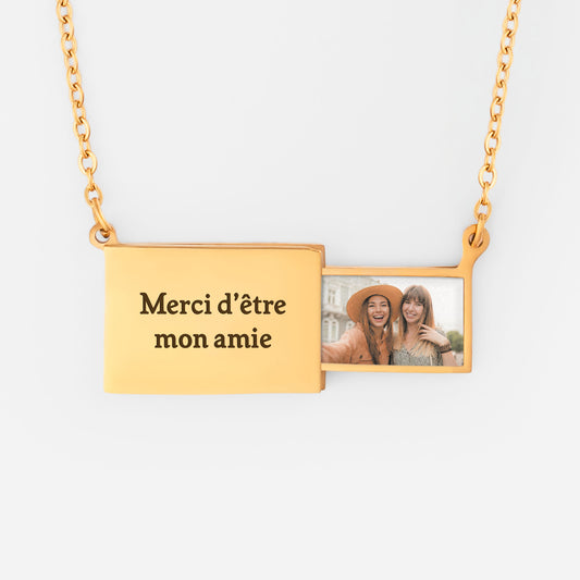 8375JFR1 collier photo personnalise merci detre une amie 8375jtv5f_2