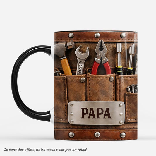 8479MFR1 effet dimpression 3d mug personnalise papa bricoleur atelier de papa papy 8479m6cwb