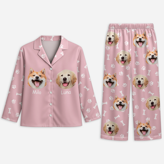 8714VFR1 pyjama photo personnalise avec_ chien pyjama motif chien_ 8714vakzc