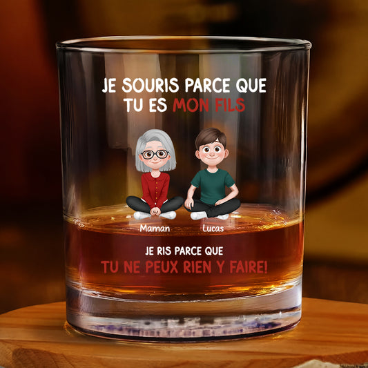 8716IFR2 verre a whisky personnalise _ cadeau je souris tu es mon fils 8716indnk