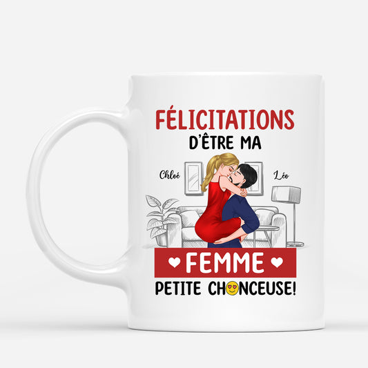 8718MFR1 mug couple personnalise etre mon mari ma femme 8718mnpsg