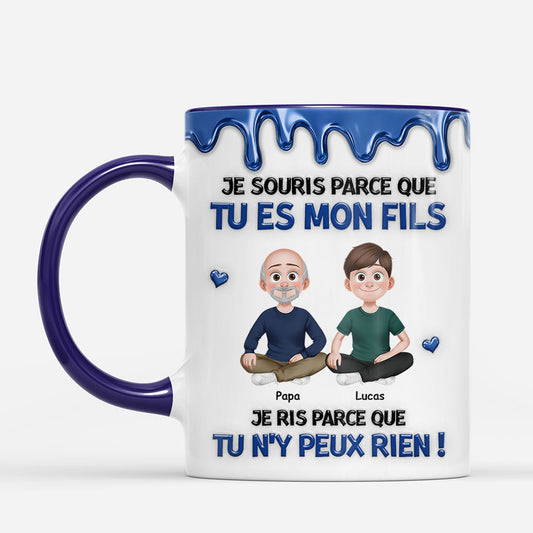 8740MFR2 effet dimpression 3d mug personnalise fille et fils je souris tu es mon enfant 8740mtpla_f089aa5e 80f3 400f 8926 46efdb6cb287