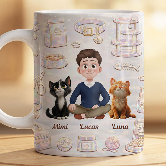 8935MFR1 effet dimpression 3d tasse personnalisee chat cadeau pour qui aime les chats 8935m3vcd_2