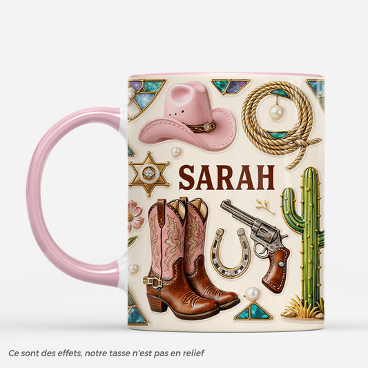 8939MFR1 effet dimpression 3d mug personnalise femme cavaliere cadeau pour les amoureux des chevaux 8939m3pwu