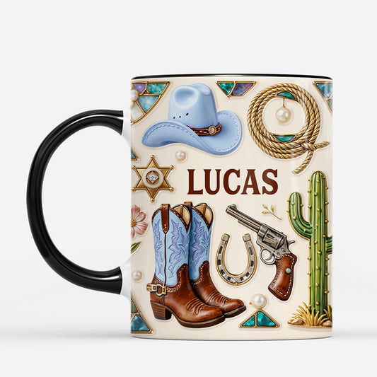 8939MFR2 effet dimpression 3d mug personnalise femme cavaliere cadeau pour les amoureux des chevaux 8939m3pwu