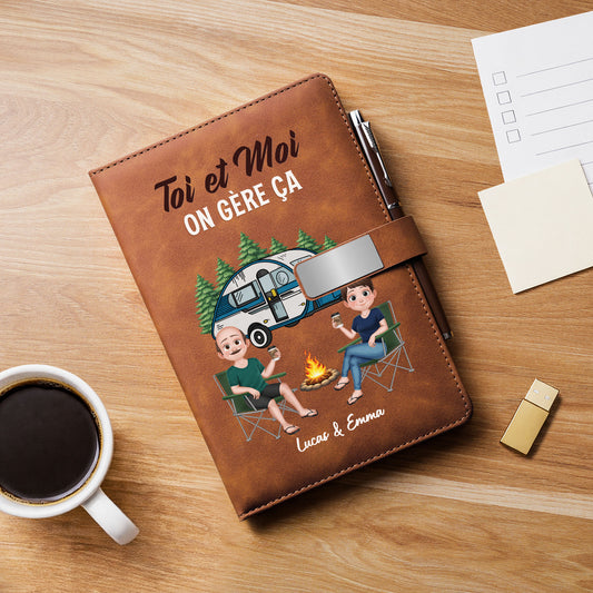 9011MFR1 coffret carnet note personnalise couple creer des souvenirs au camping 9011mo3vcg_1
