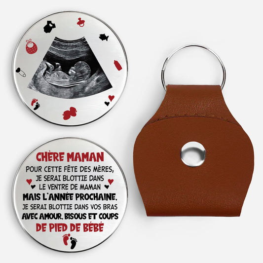 9039AFR1 calin de poche personnalise photo cadeau future maman futur papa pour cette fete des meres 9039ajtcla