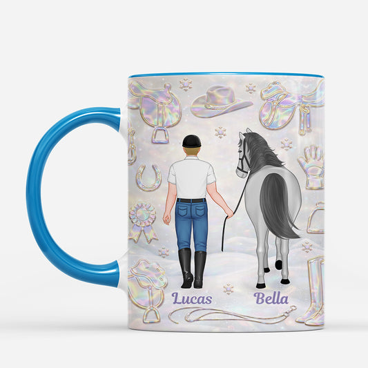 9078MFR2 effet dimpression 3d mug personnalise cheval cadeau pour ceux qui aiment les chevaux 9078m8qch