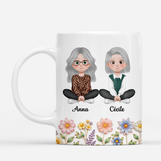 9089MFR2 effet dimpression 3d mug personnalise meilleure amie ma soeur de coeur 9089m8etf