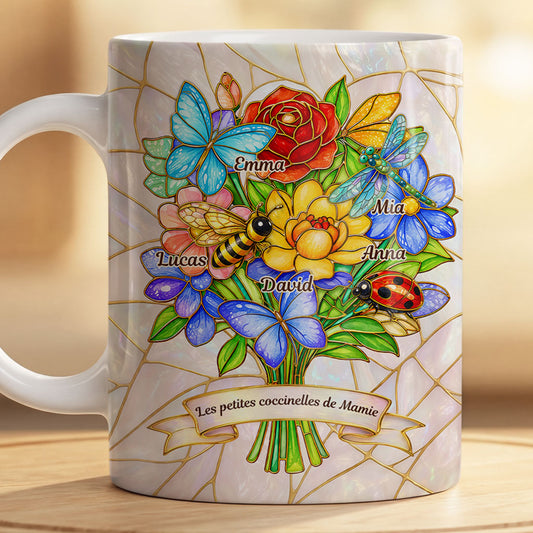 9105MFR2 effet dimpression 3d mug personnalise maman petite coccinelle dans le jardin de maman mamie 9105mcqla_e0bfa878 b139 4af4 ac9b 43b829503c25