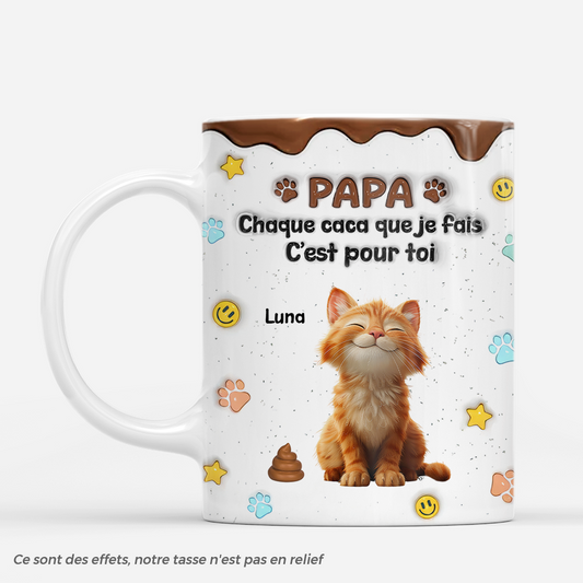 9202MFR1 effet dimpression 3d mug personnalise chat humour c_est pour toi 9202m8ead