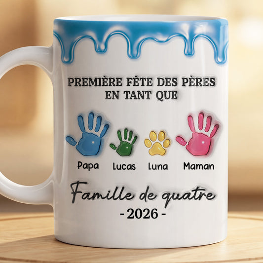 9220MFR2 effet dimpression 3d mug personnalise chien chat pour maman papa premiere fete des meres 9220m8qta
