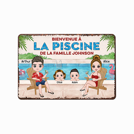 cadeau plus Plaque en Metal