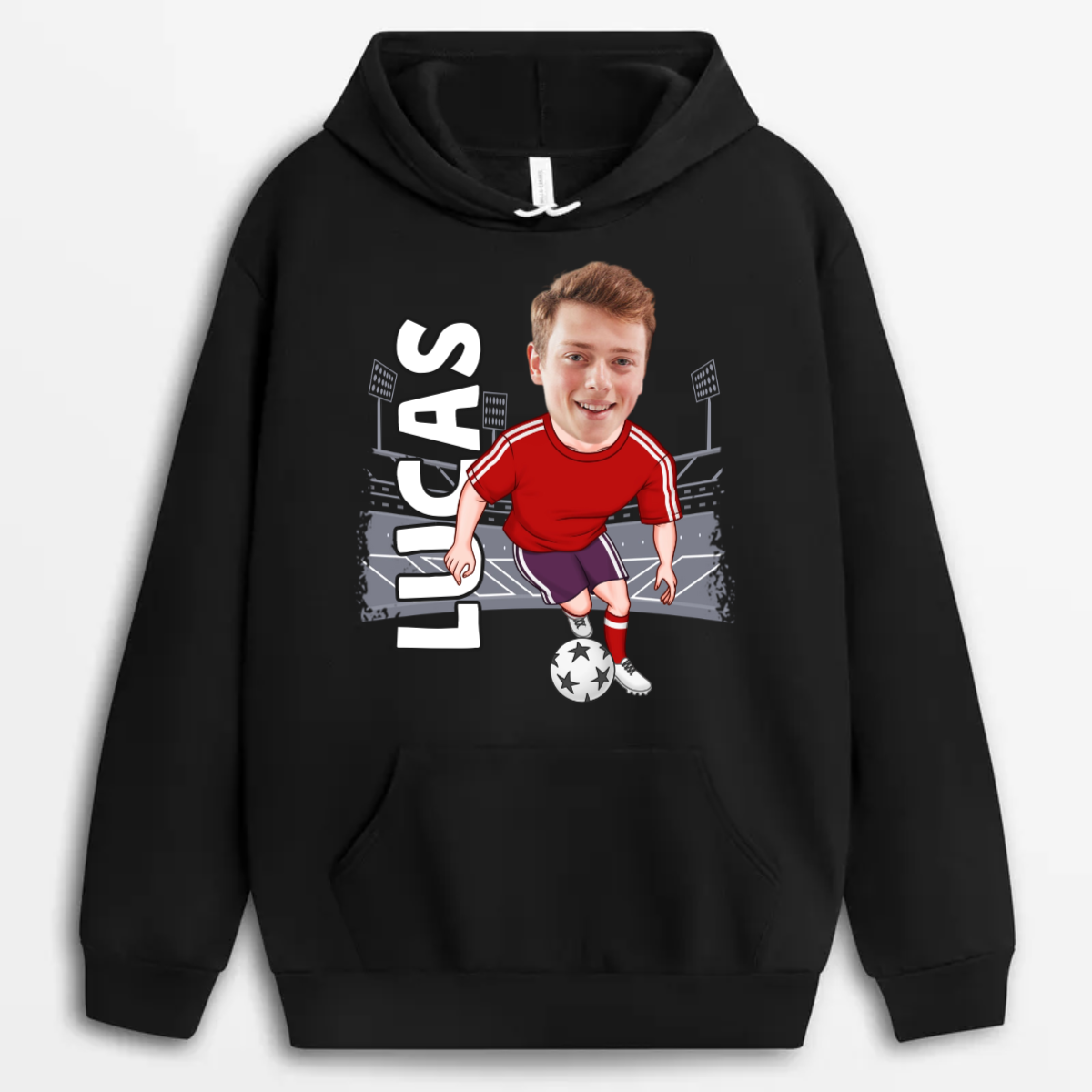 Sweat à Capuche Personnalisé Thème Sport