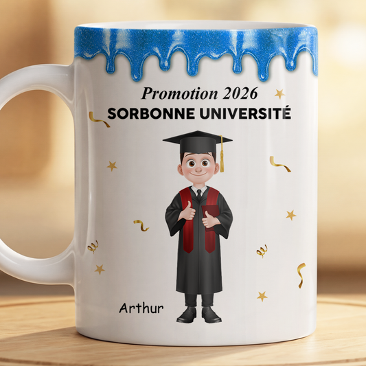 mug personnalise cadeau remise de diplome femme homme 8638m6fba