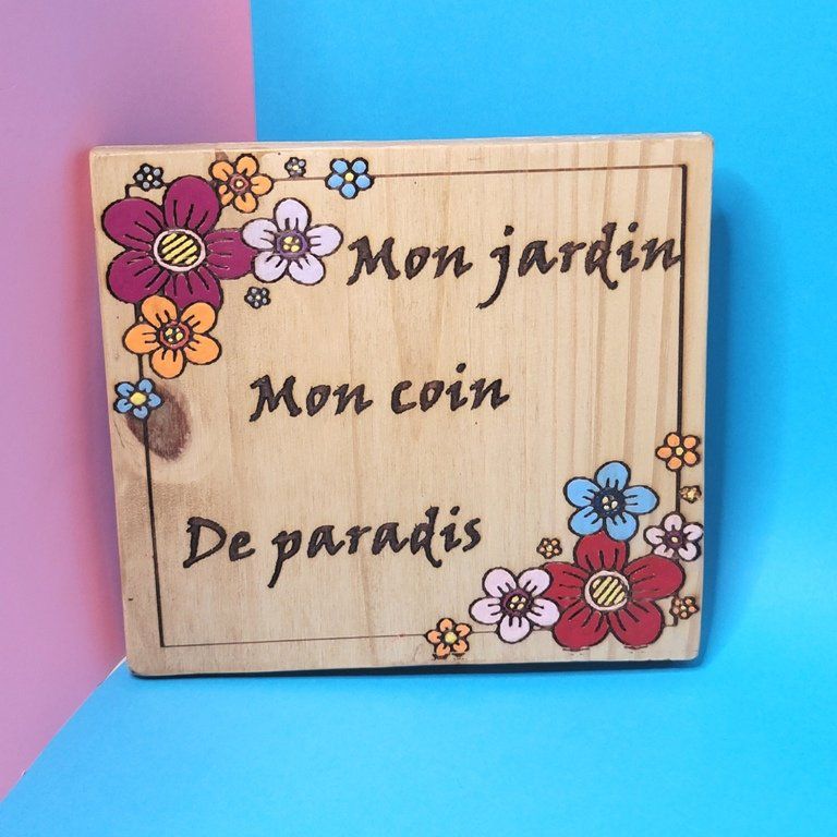 Plaque murale personnalisée