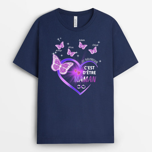 0063A010AFR2 present personnalisable T shirt papillons mamie coeur_c78bd1e8 7e40 4f7d 816a d4c5b03259ae