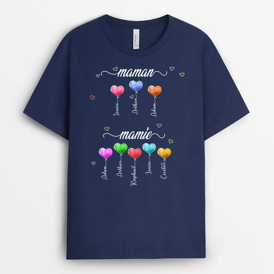 0066A040AFR1 cadeau Personalisable T shirt coeur mamie maman_16a025a6 8b42 4994 9f5f de3c2cff542a