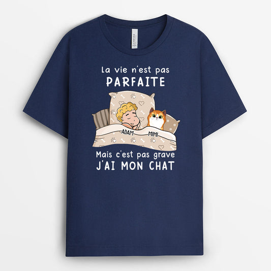 0090A010CFR2 Cadeau Personnalise T shirt Chat Amoureux des Chats_f9de1f77 57fb 423a b1c6 d03dc3caa1cf