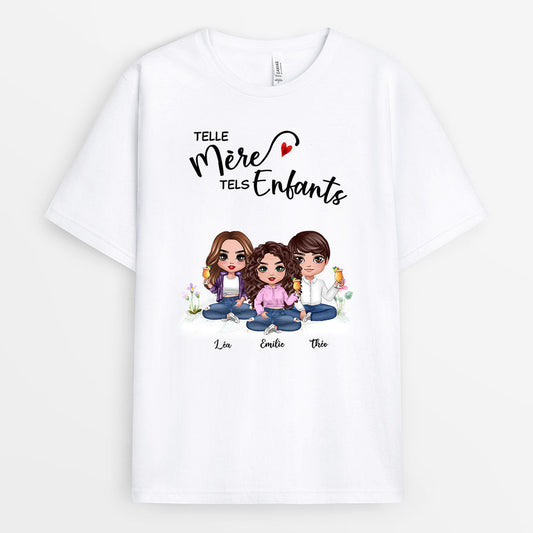 0164AFR2 present Personnalise T shirt famille mere fille fils_490a7a8d adb7 4bcc 8306 1ecfbc014e45