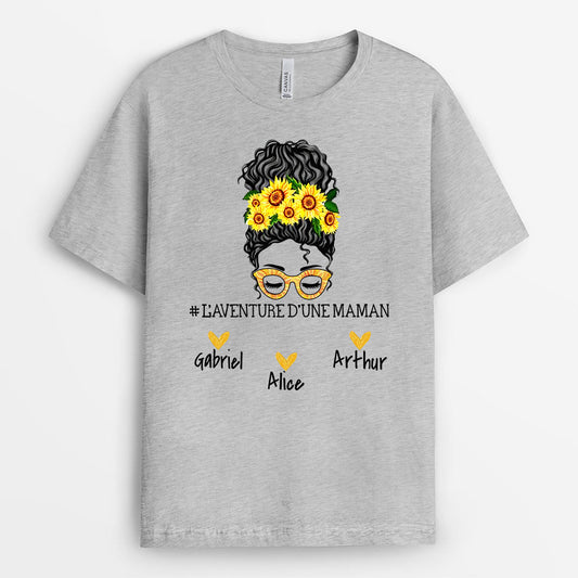 0223A100AFR2 present Personnalise T shirt cheveux maman mamie_d29e80e8 4db6 497f acec 67feb587cf65