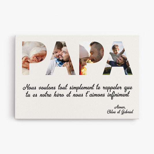 0423C240BFR1 Cadeau Personnalise Toile Texte Papa Photos_e4a0aac8 f297 4ead b608 6bc3f34b80db
