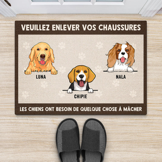 0429DFR2 Cadeau Personnalise Paillasson Chiens Amoureux Des Chiens_2eceb1ed 47f6 40d2 933c 47495b7edd2c