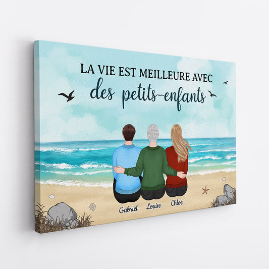 0514CFR2 Cadeau Personnalise Toile Mamie Petits Enfants Mamie_ccab79d0 8c40 43f9 b8d3 8a65ffee4acd