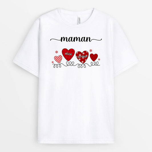 0599AFR2 Cadeau Personnalise T shirt Maman Mamie Noel_af508953 295f 49c8 981b e2a126ba5625