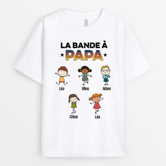 0629Afr2 Cadeau Personnalise T shirt LaBandeAPapi Papa_4566d218 5533 46e3 b8d2 e869ffdc5575