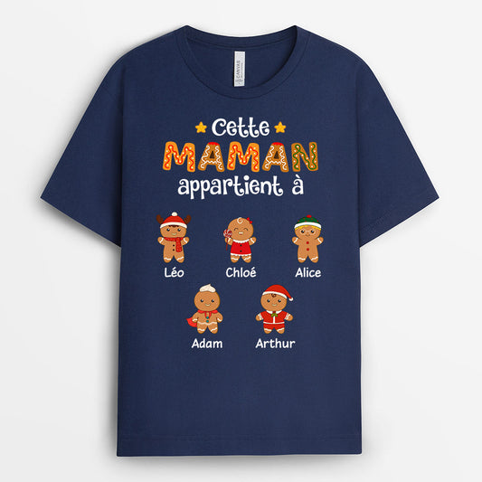 0661AFR2 Cadeau Personnalise T shirt Mamie Maman Noel_ca5a1542 769d 4df6 8dea 5d6b4403eaee