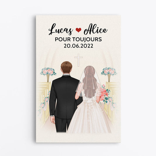 0719C597GFR1 Cadeau Personnalise Toile Mariage Couples Amoureux Saint Valentin_6f47ee99 6203 4f5b 98e9 e79ac13cc655