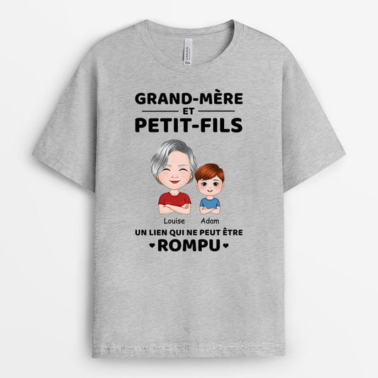 0734AFR1 Cadeau Personnalise T shirt Lien Mamie Maman Papi Papa_b03e1f5c 2c62 4e2b 9b83 87ad4373824d