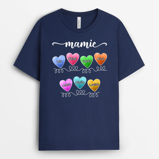 0738Afr2 Cadeau Personnalise T shirt Mamie Maman_40fc1553 a0c3 4818 80e4 25da5155d9e0