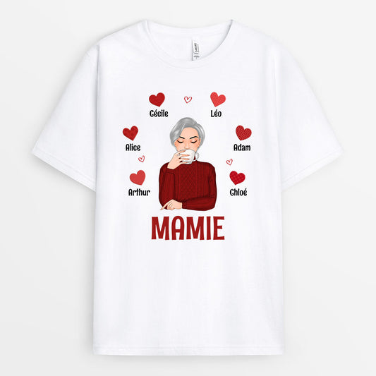 0744AFR1 Cadeau Personnalise T shirt Coeur Mamie Maman_fec8faa3 cd1e 4e92 ac11 bea4649380f7