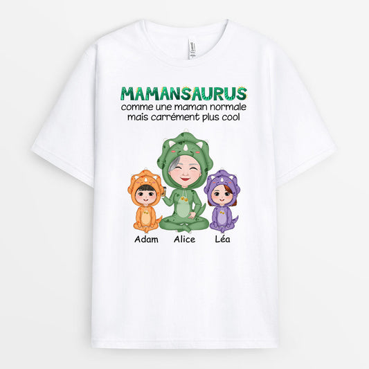 0791AFR1 Cadeau Personnalise T shirt Dinosaures Mamie Maman_25c0d9d3 0d1f 4425 91a8 9d4d893e947d