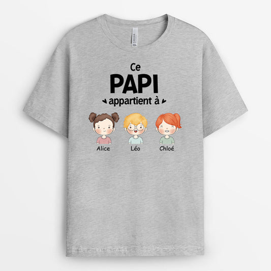 0840AFR2 Cadeau Personnalise T shirt Papa Papi_3600c617 0fb1 4ef8 b1b9 f3409f7ca3e0