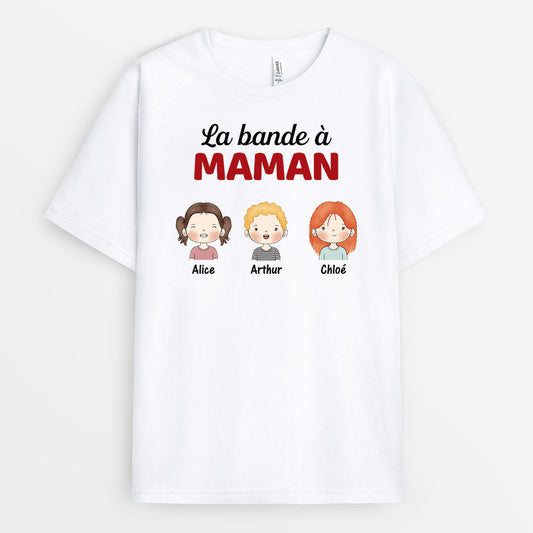 0845AFR1 CadeauPersonnalise T shirt Bande Mamie Maman_f8554c40 9c3f 4f5e ba5c 6c2e961b8abf