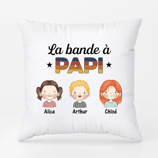 0845PFR2 CadeauPersonnalise Coussin Bande Papa Papi_b610942f df0f 4d78 801b fb40deae71ae